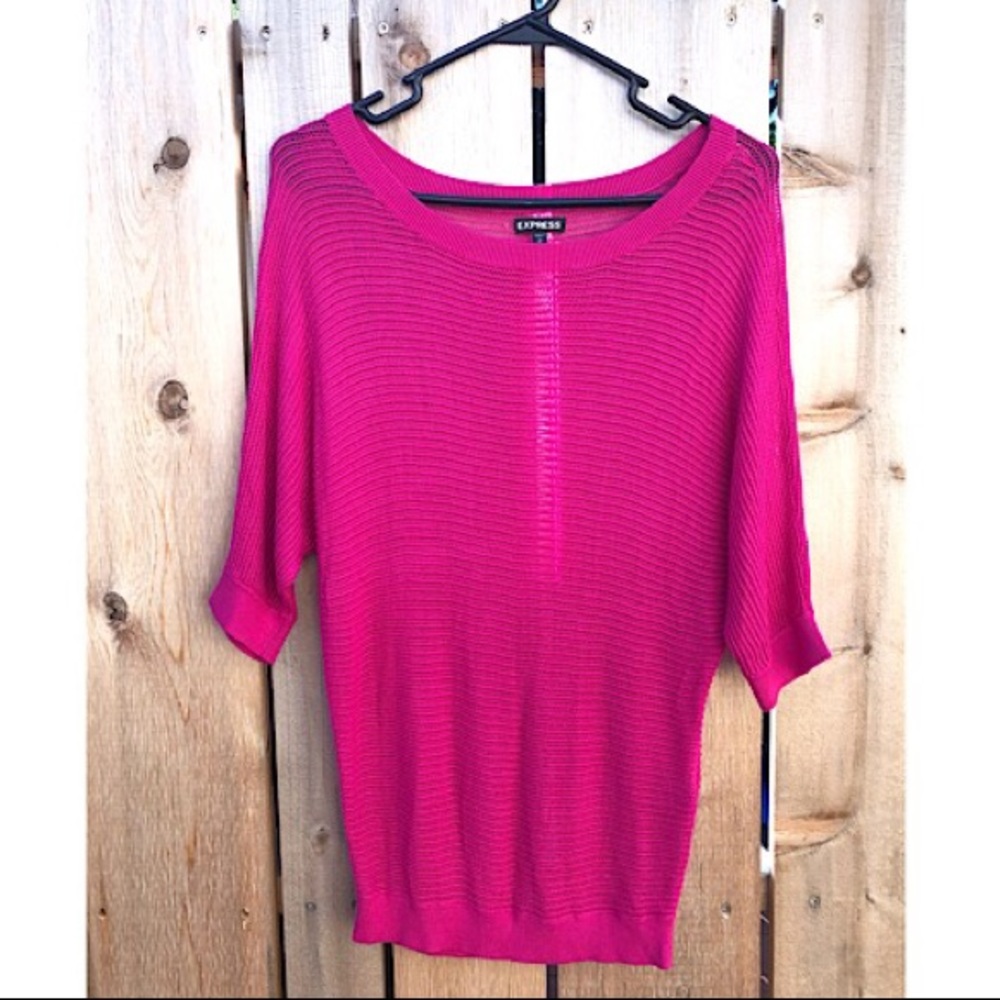 🌸 Express 3/4 sleeve sweater. Size SP 🌸
